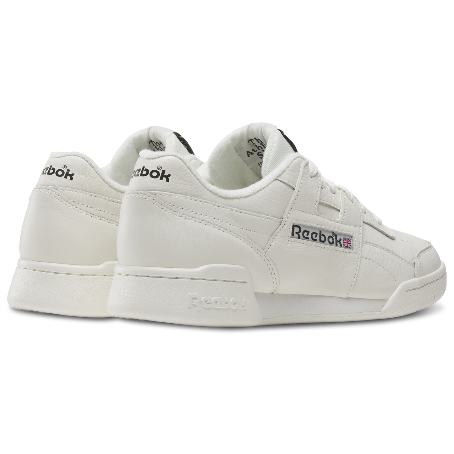Reebok Workout Plus Leather - Men's - Chalk/Chalk/Black
