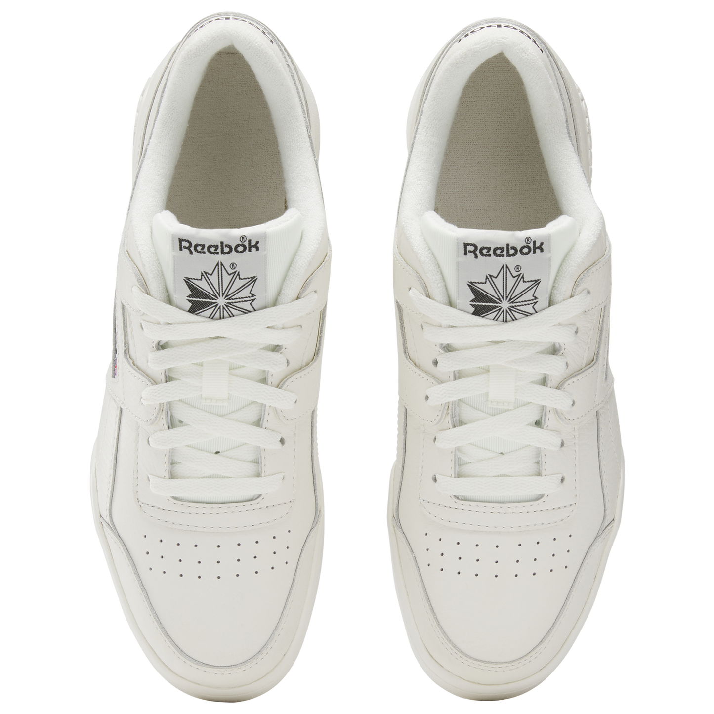 Reebok Workout Plus Leather - Men's - Chalk/Chalk/Black