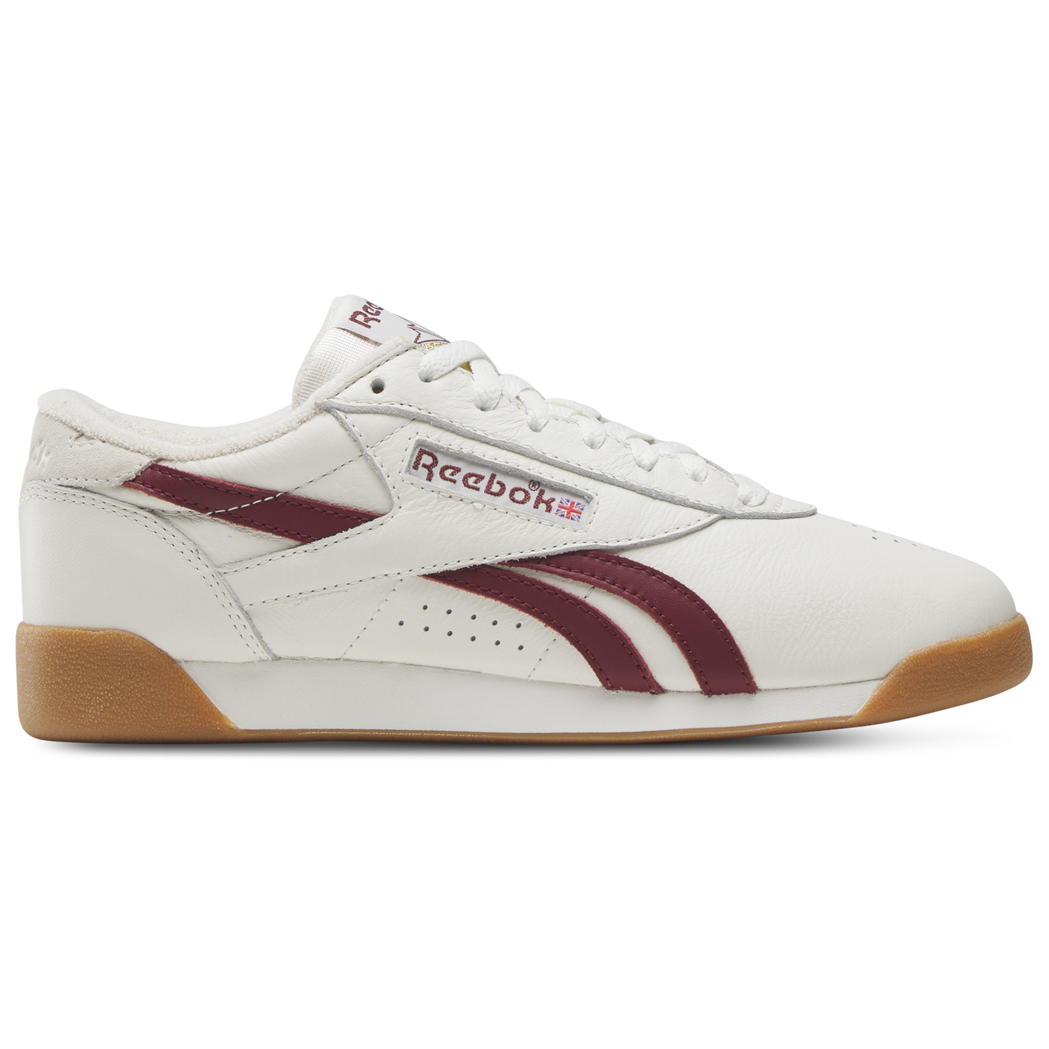 Reebok F/S LO - Women's - Chalk/Classic Burgundy/Gum