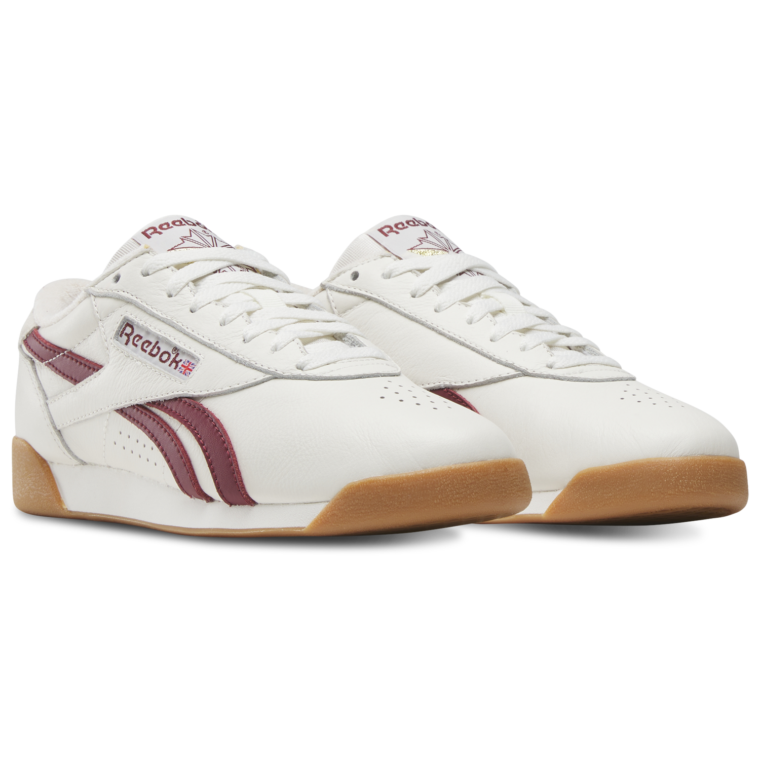 Reebok F/S LO - Women's - Chalk/Classic Burgundy/Gum