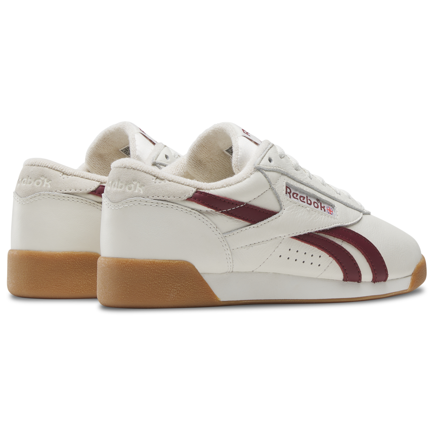 Reebok F/S LO - Women's - Chalk/Classic Burgundy/Gum