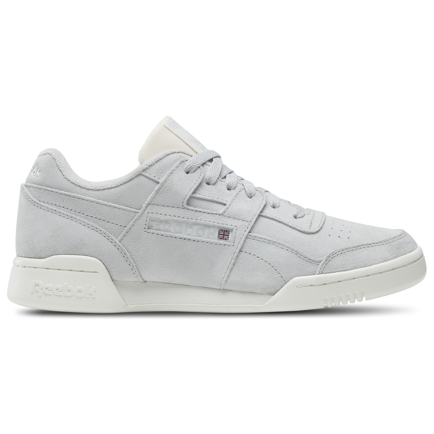 Reebok Workout Plus Suede - Men's - Grey/Chalk