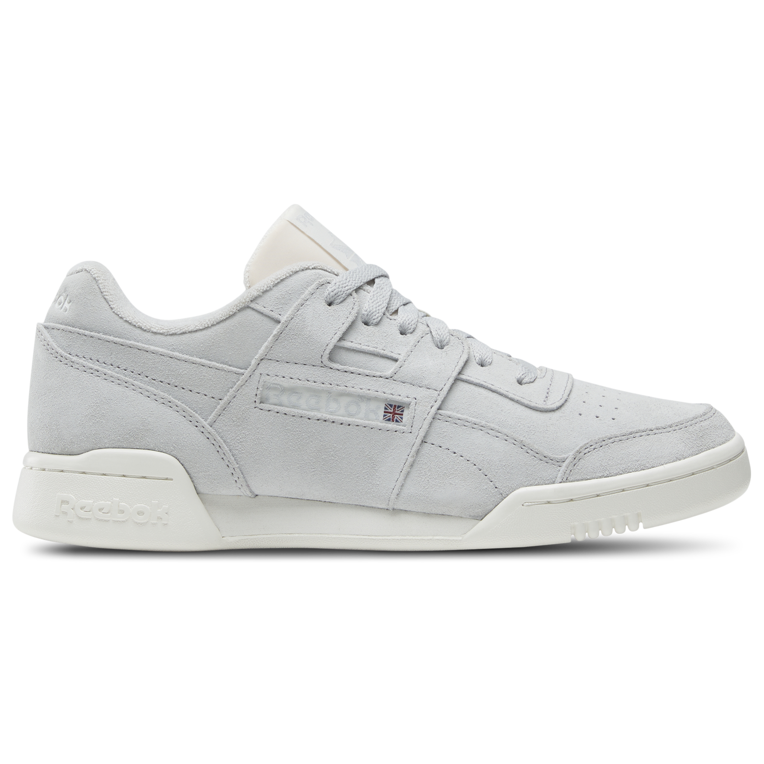 Reebok Workout Plus Suede - Men's - Grey/Chalk
