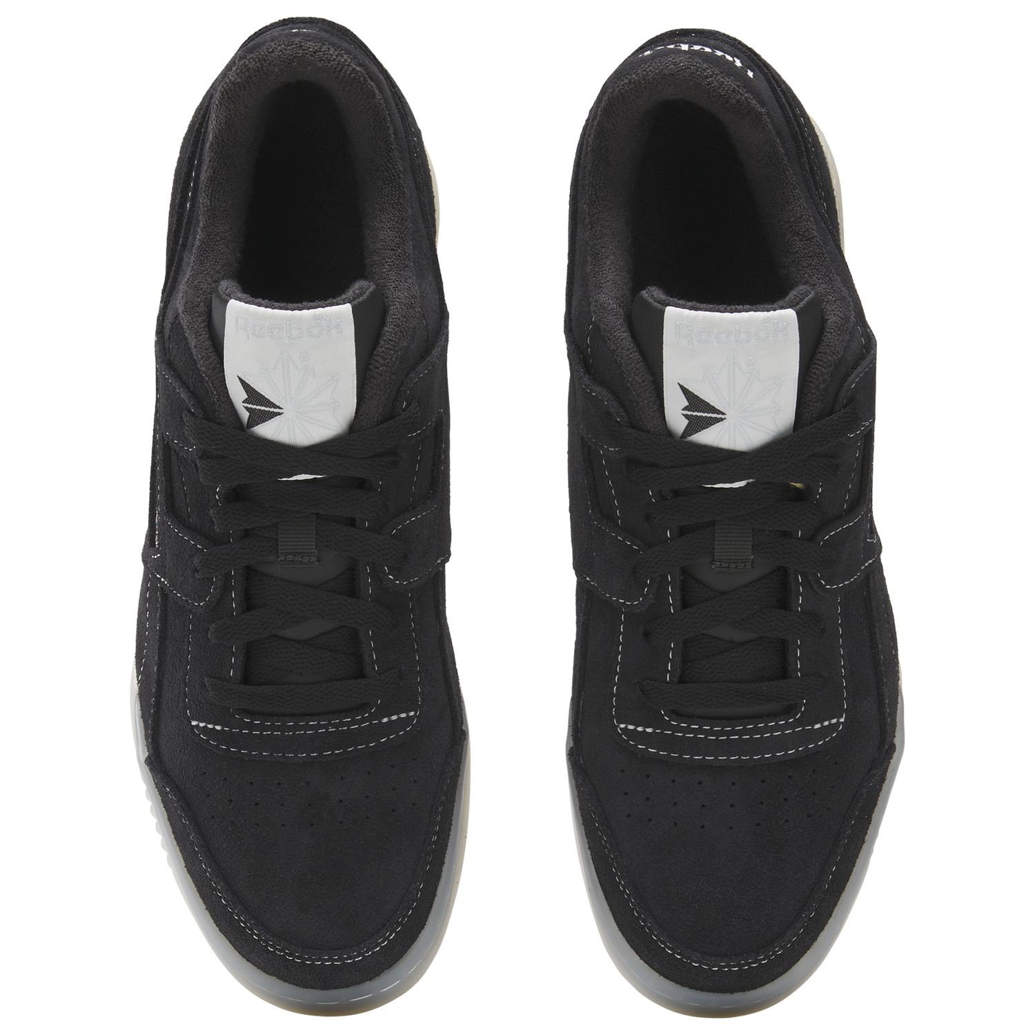 Reebok Workout Plus Suede - Men's - Black/Alabaster/Chalk