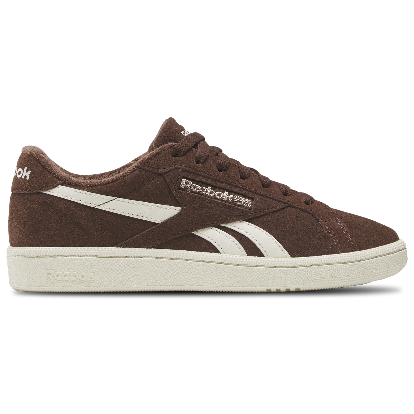 Reebok Club C Grounds UK - Women's - Campus Brown/Vintage Chalk/Rose Gold