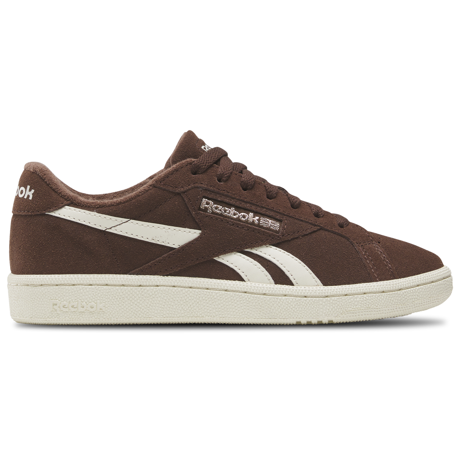 Reebok Club C Grounds UK - Women's - Campus Brown/Vintage Chalk/Rose Gold