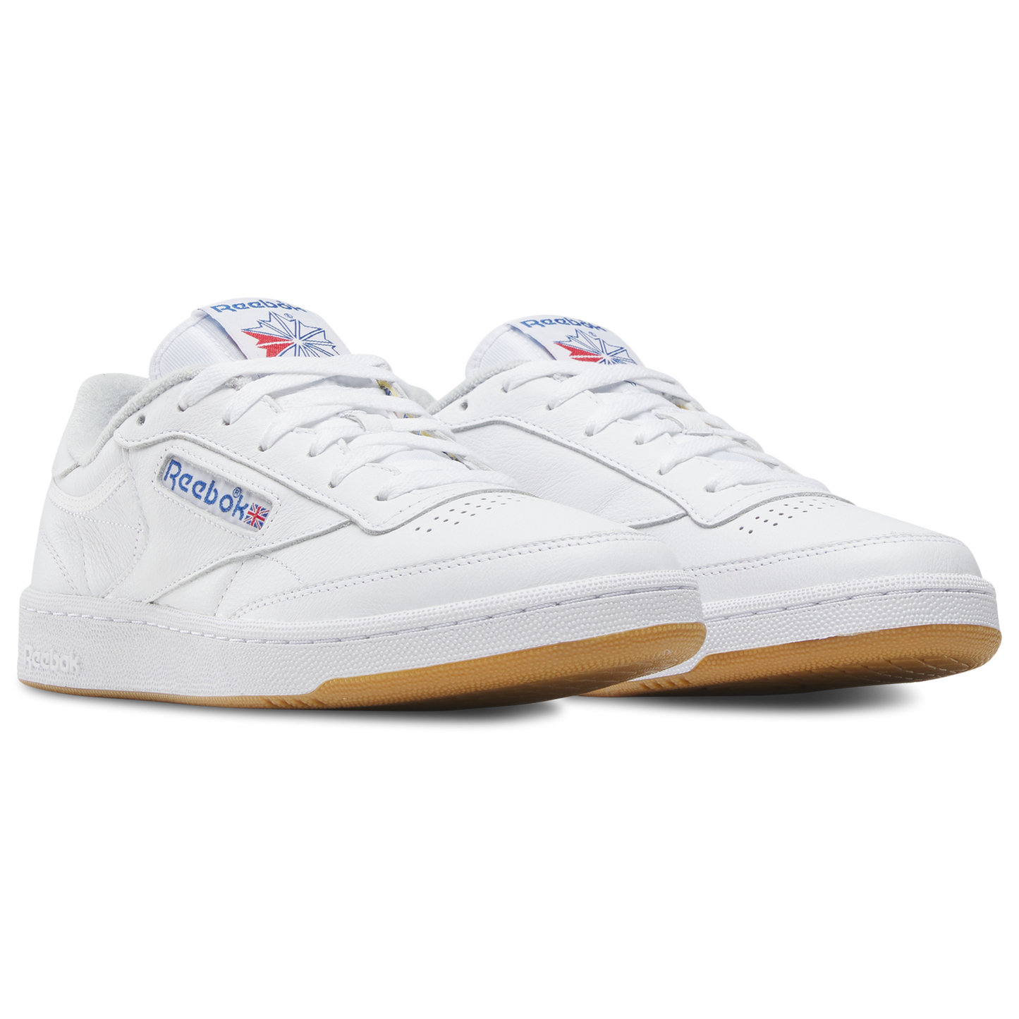 Reebok Club C 85 - Men's - Footwear White/Gum/Blue