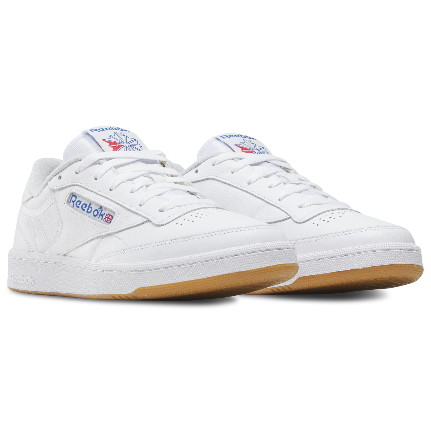 Reebok Club C 85 - Men's - Footwear White/Gum/Blue