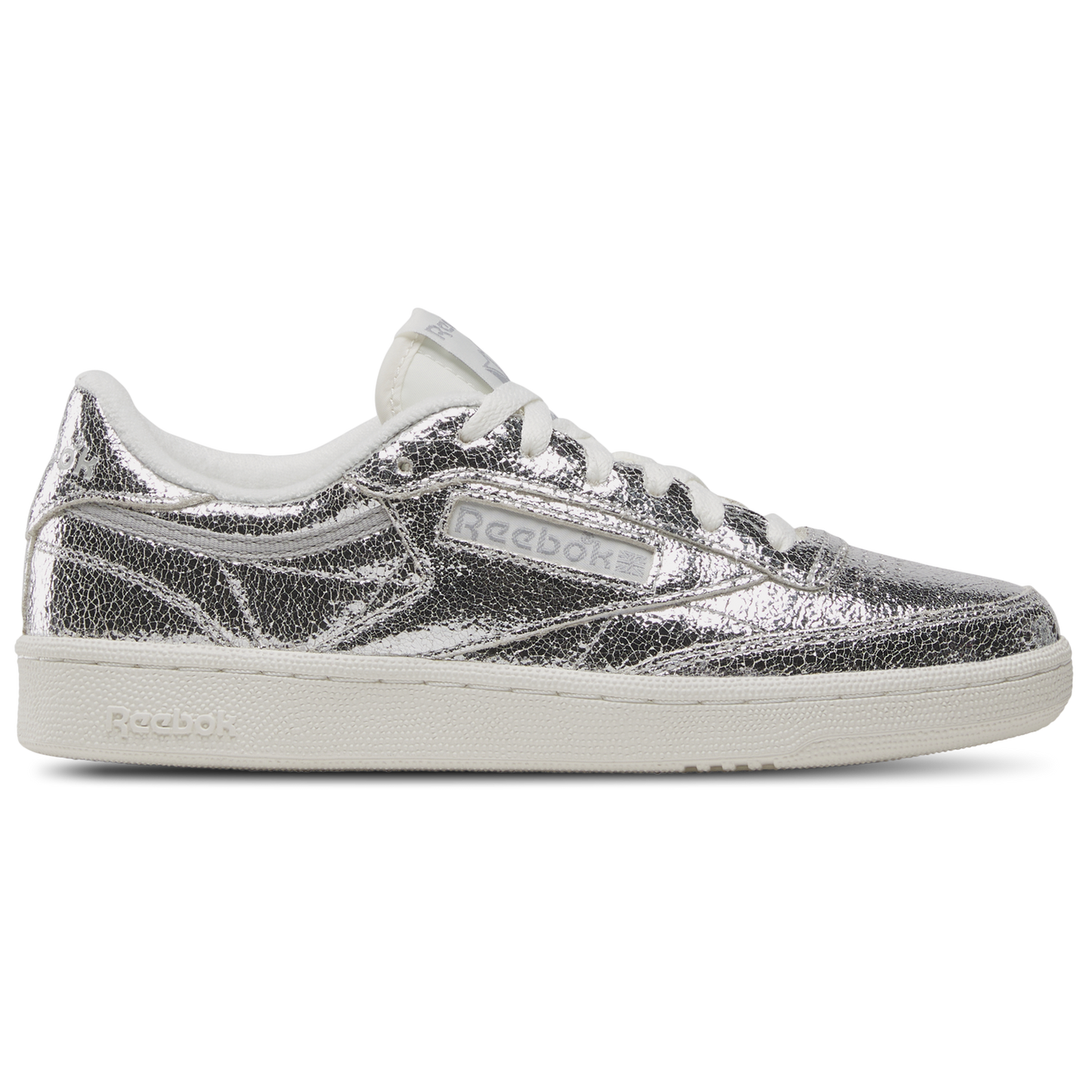 Reebok Club C 85 Vintage - Women's - Silver Metallic/Chalk/New Grey