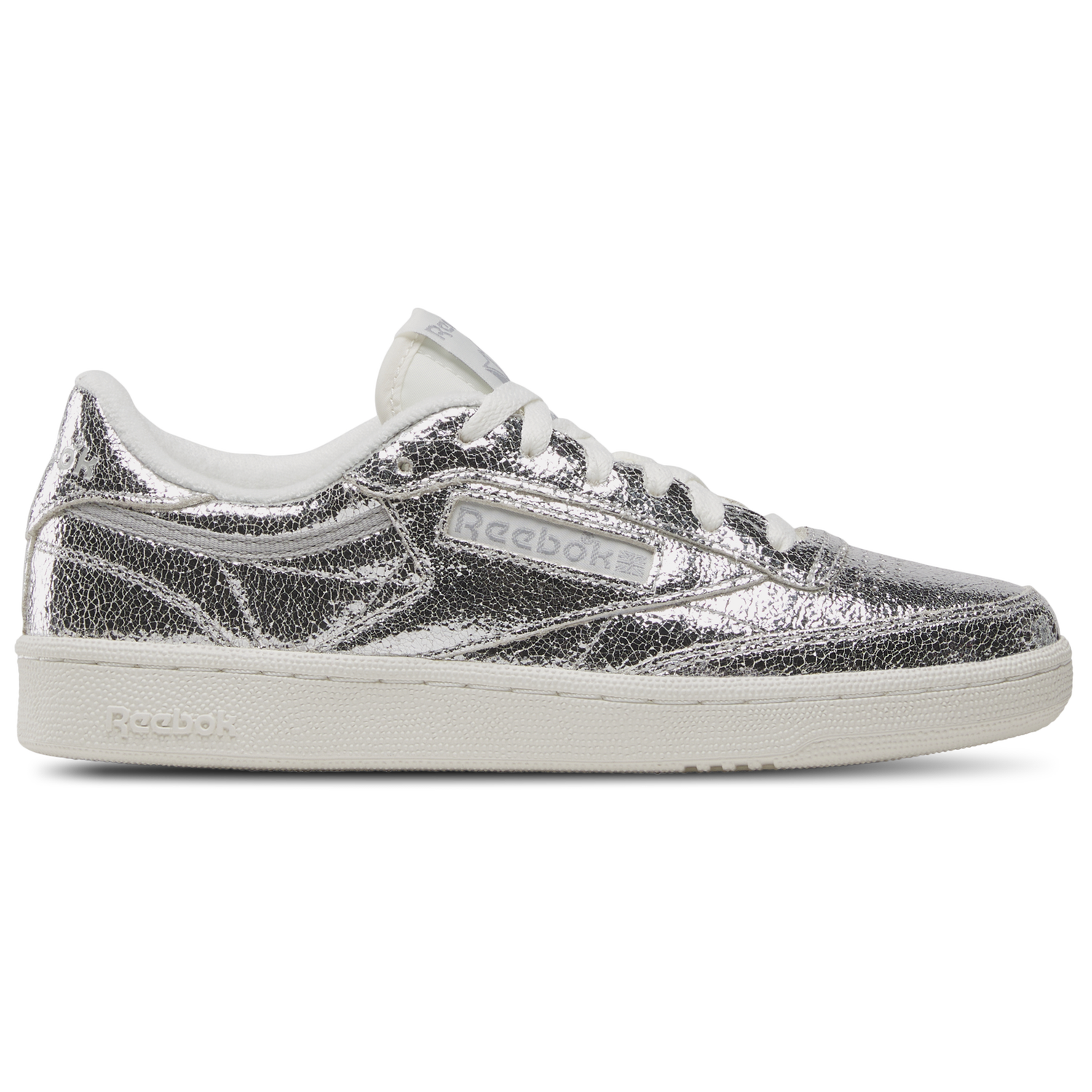Reebok Club C 85 Vintage - Women's - Silver Metallic/Chalk/New Grey
