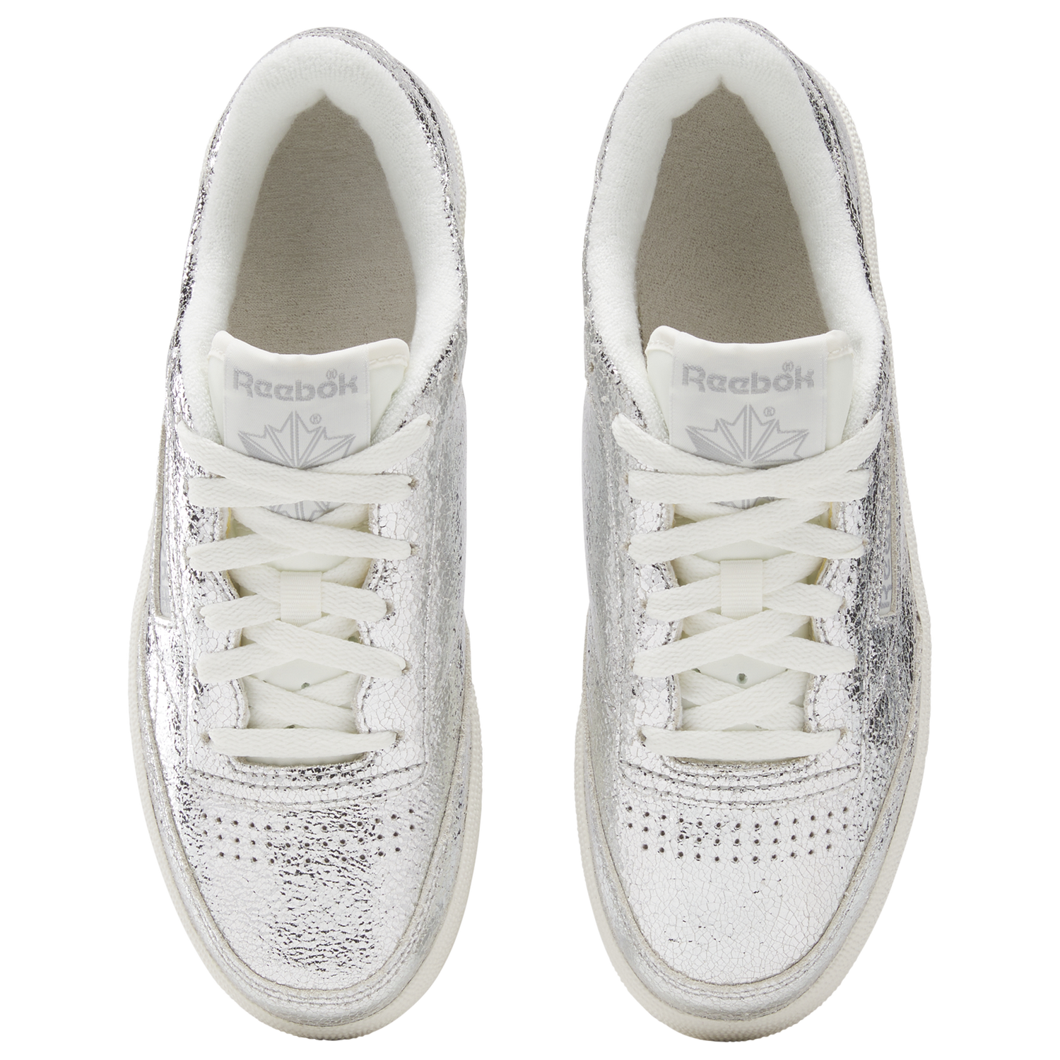 Reebok Club C 85 Vintage - Women's - Silver Metallic/Chalk/New Grey