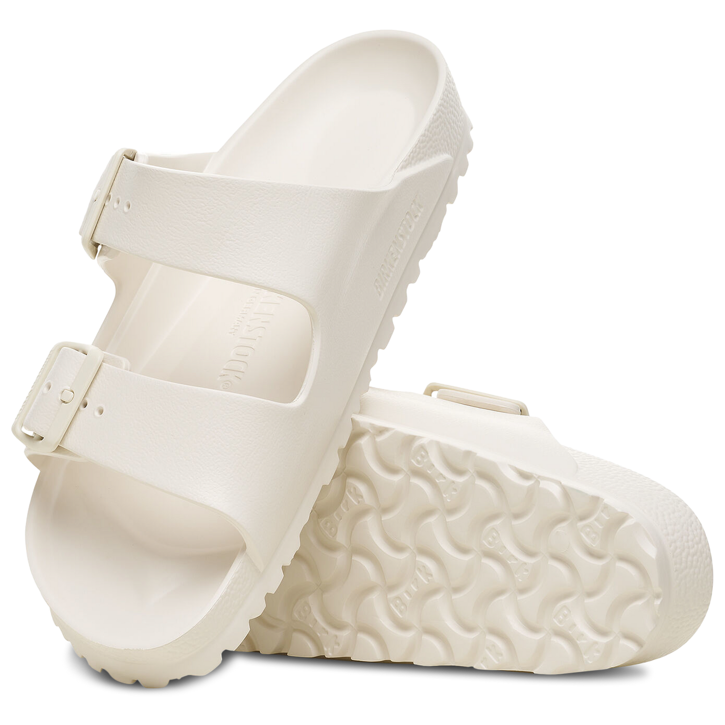 Birkenstock Arizona Essentials - Women's - Eggshell/Eggshell