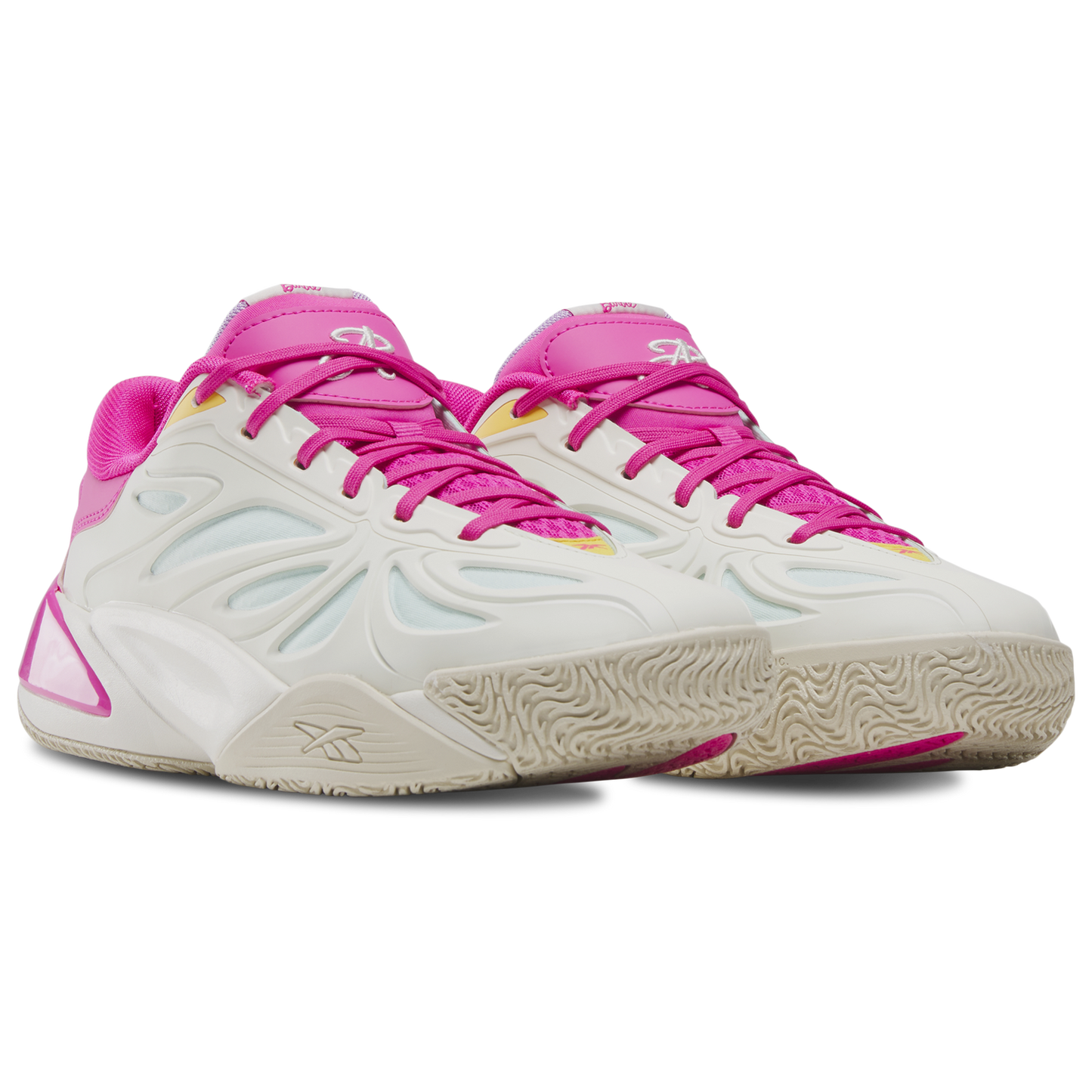 Reebok Barbie x Angel Reese 1 - Men's - Chalk/Pink/Purple