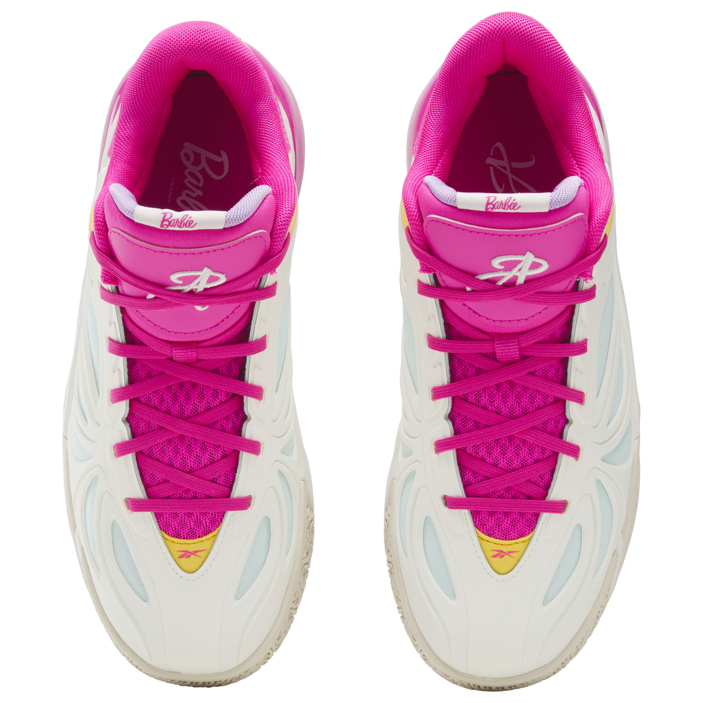 Reebok Barbie x Angel Reese 1 - Men's - Chalk/Pink/Purple