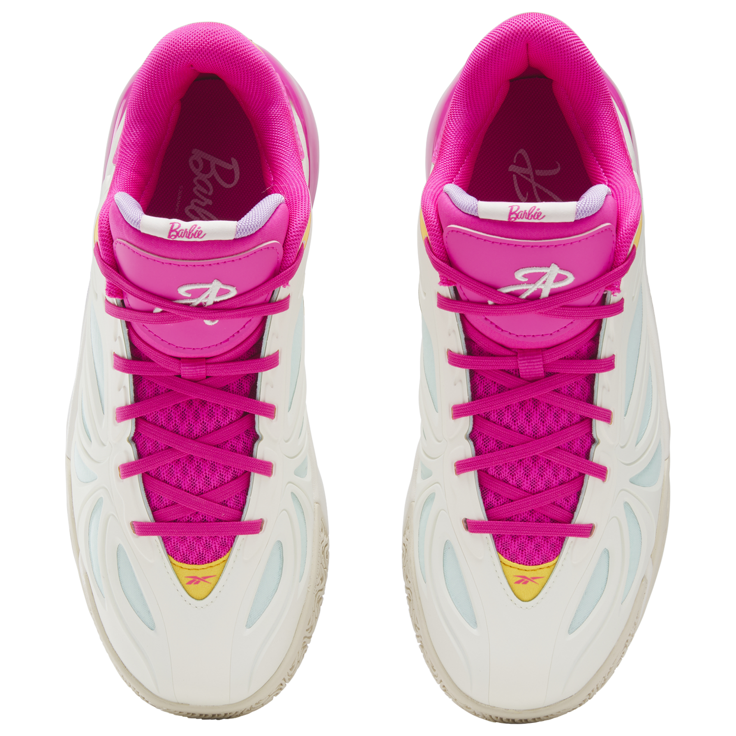 Reebok Barbie x Angel Reese 1 - Men's - Chalk/Pink/Purple