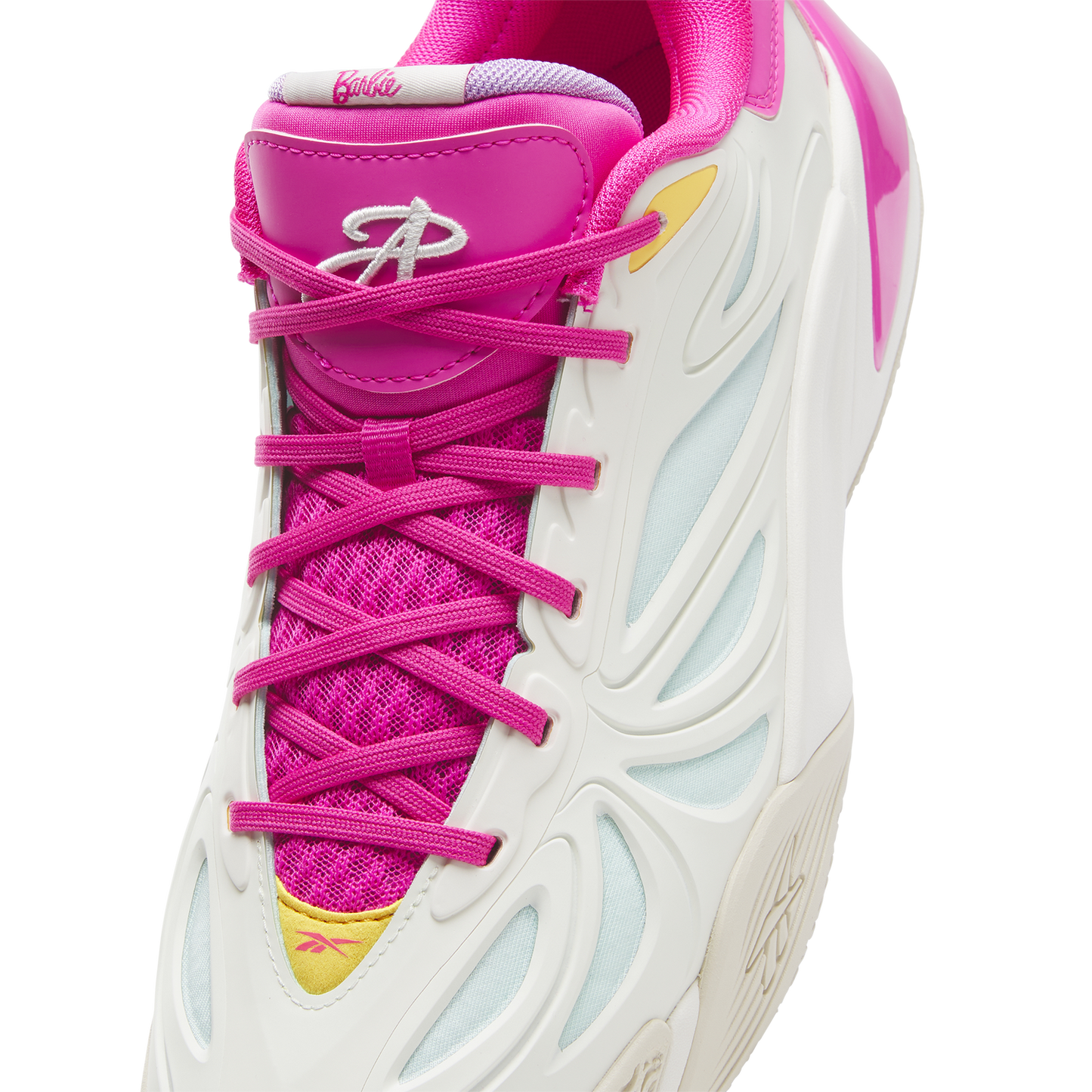 Reebok Barbie x Angel Reese 1 - Men's - Chalk/Pink/Purple