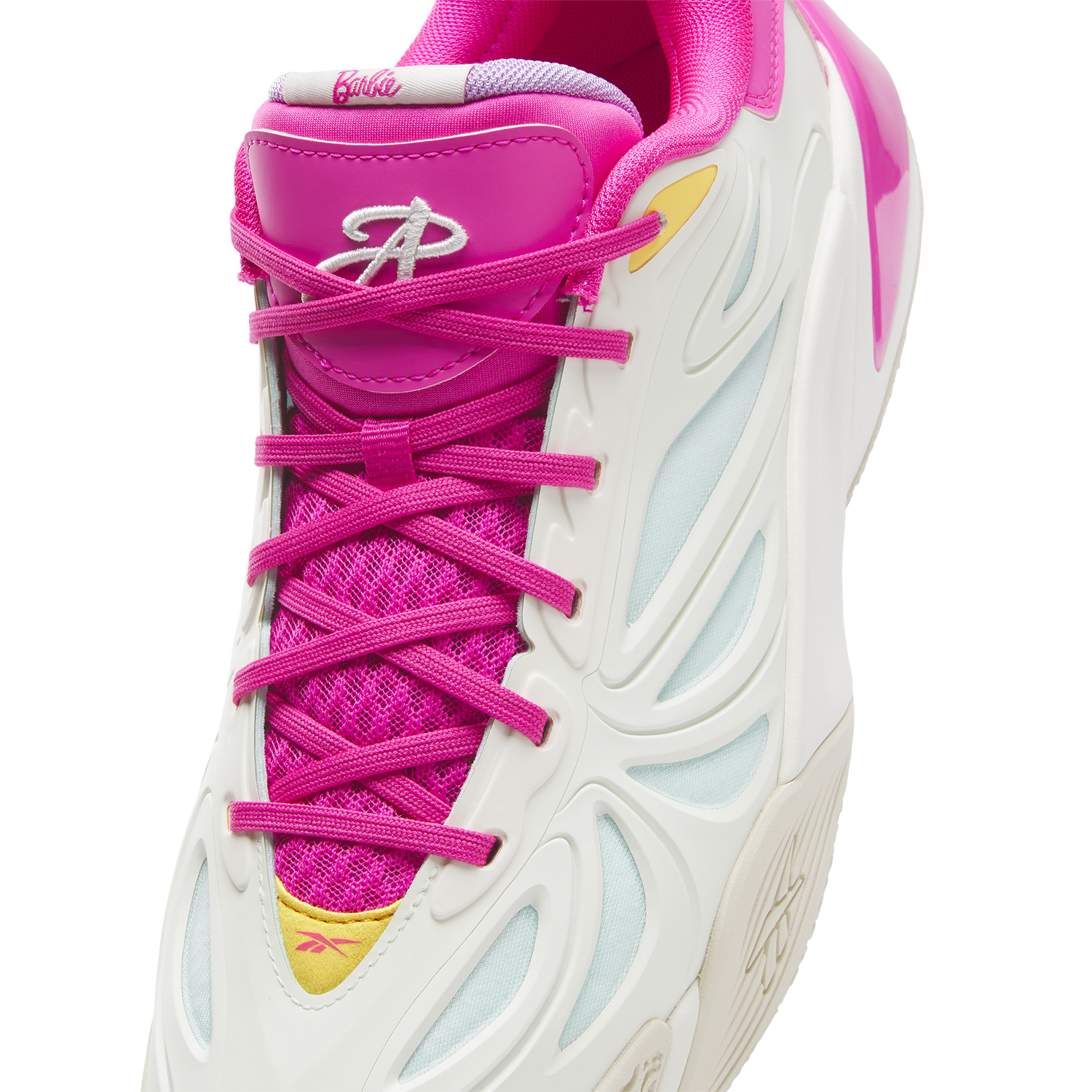 Reebok Barbie x Angel Reese 1 - Men's - Chalk/Pink/Purple