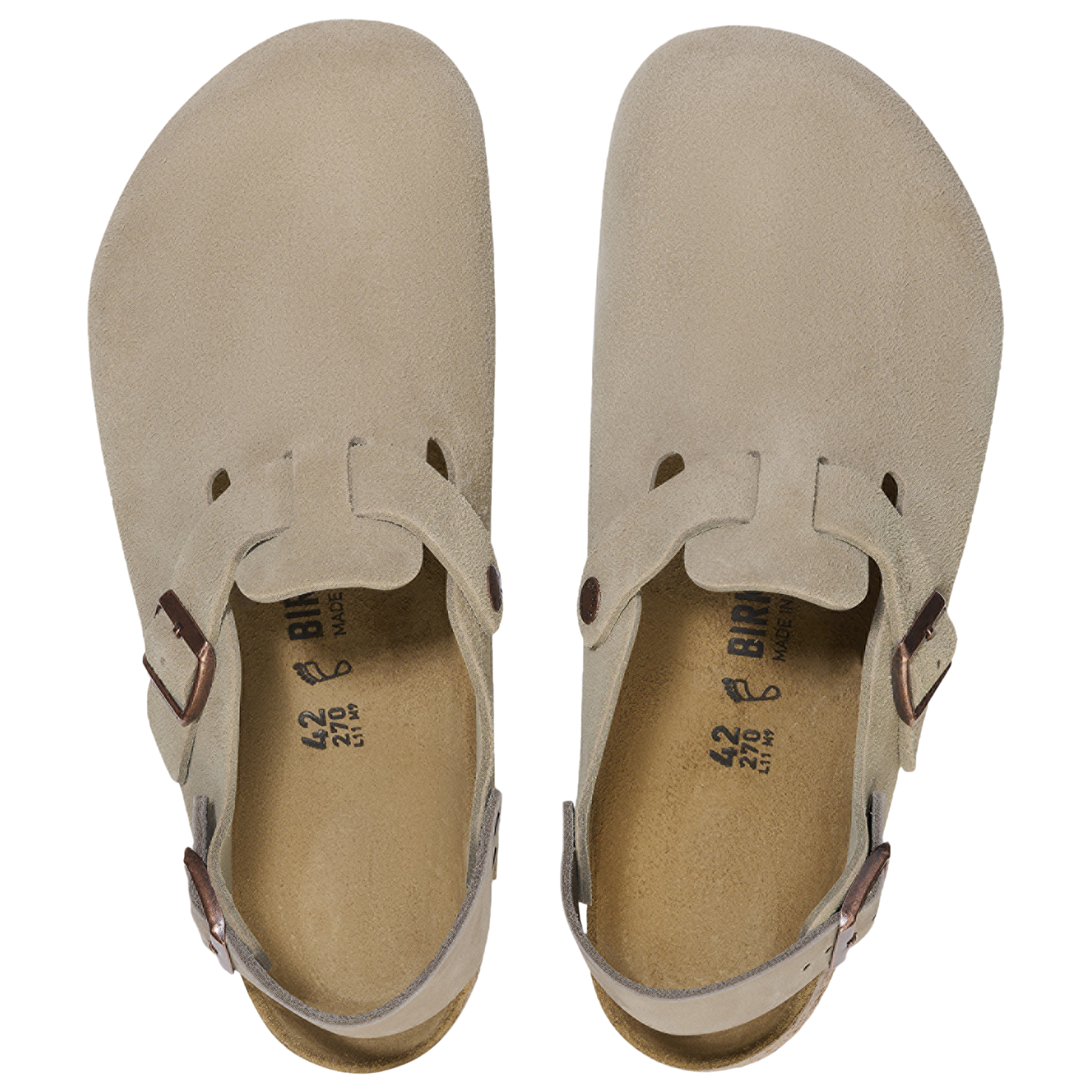 Birkenstock Tokio - Men's - Taupe Suede