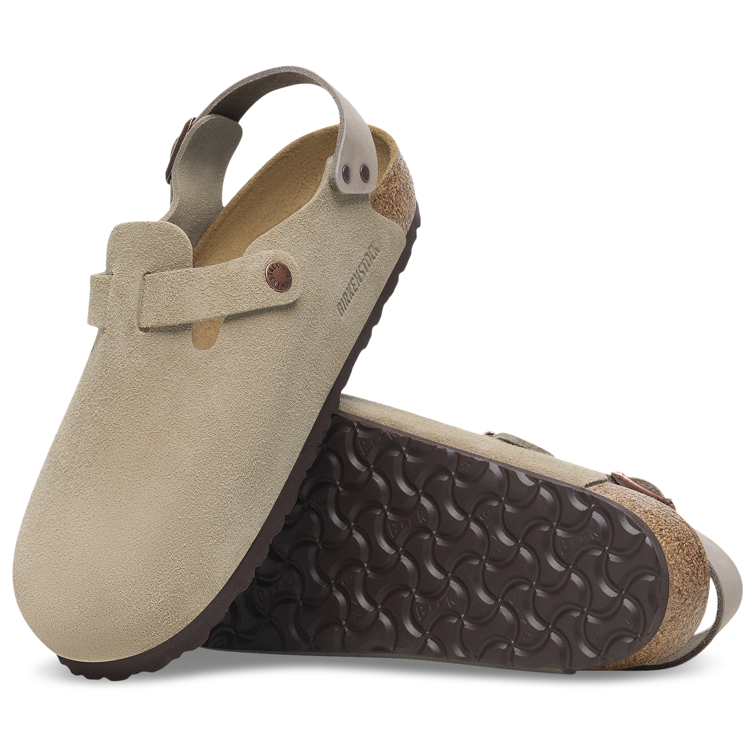 Birkenstock Tokio - Men's - Taupe Suede