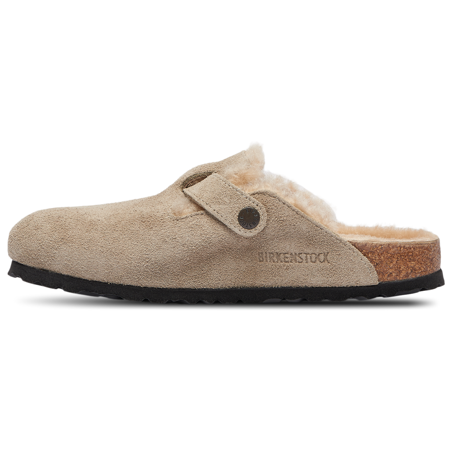 Birkenstock Boston Shearling - Women's - Taupe