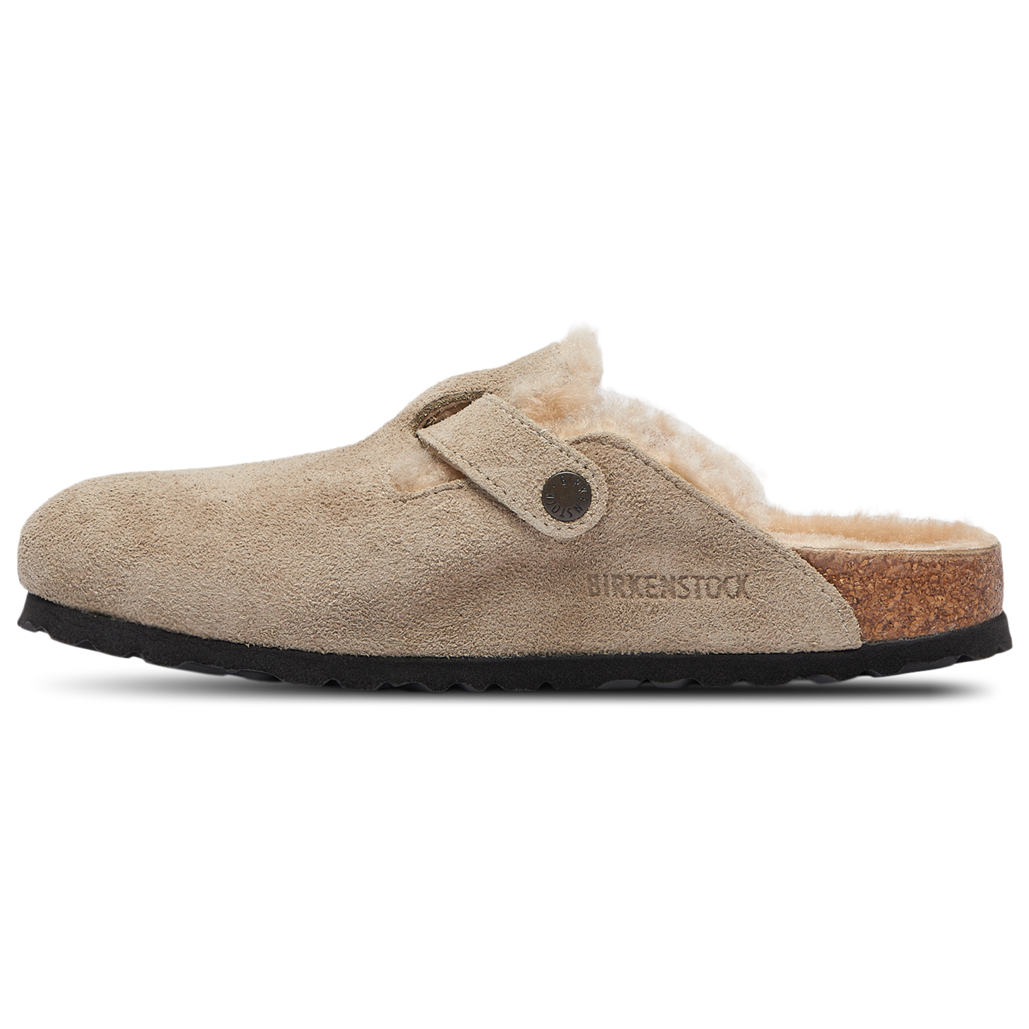 Birkenstock Boston Shearling - Women's - Taupe