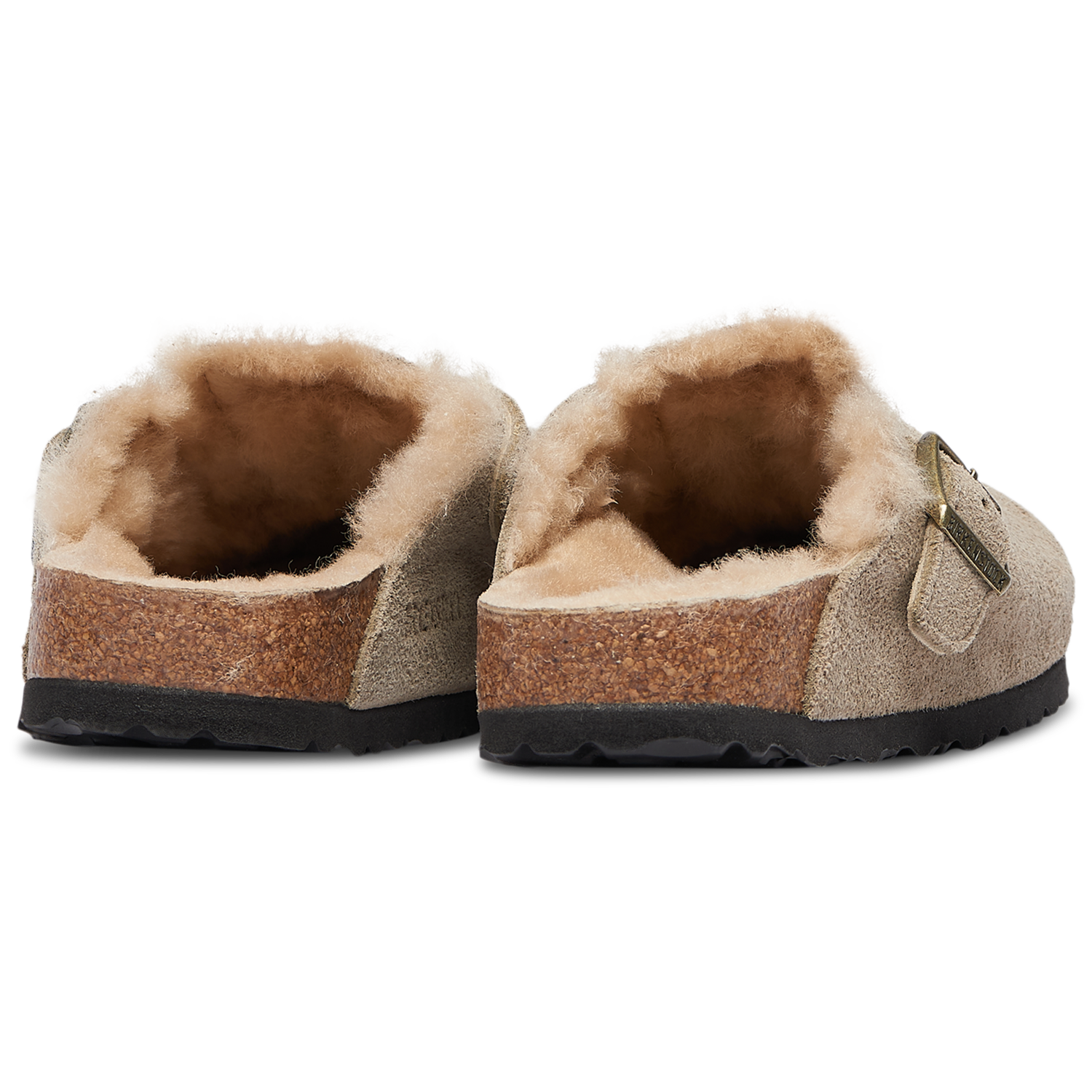 Birkenstock Boston Shearling - Women's - Taupe