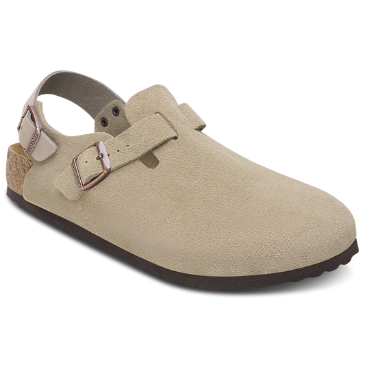 Birkenstock Tokio - Women's - Taupe/Taupe
