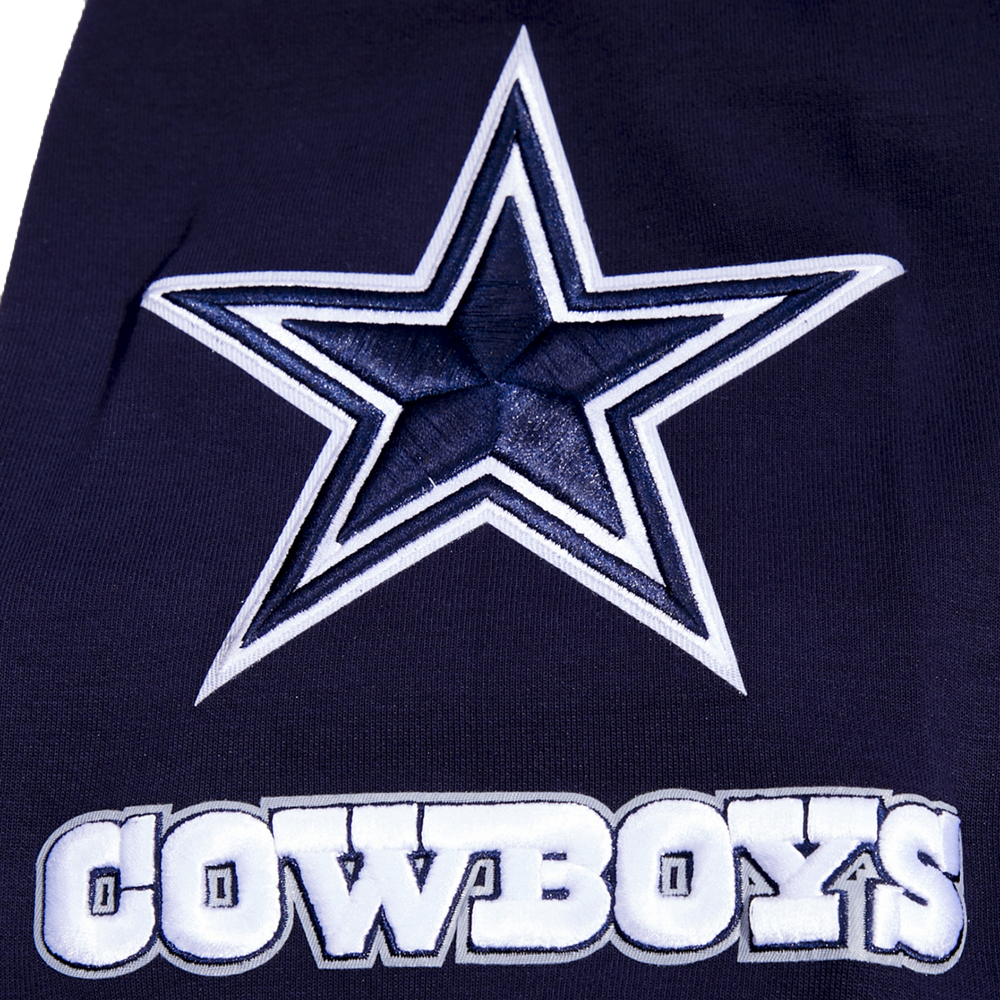 Pro Standard Cowboys Pullover Hoodie - Men's - Midnight Navy
