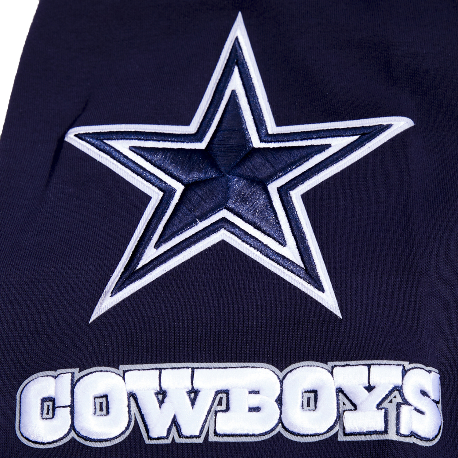 Pro Standard Cowboys Pullover Hoodie - Men's - Midnight Navy