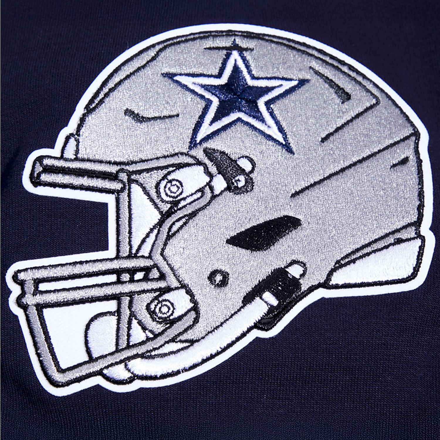Pro Standard Cowboys Pullover Hoodie - Men's - Midnight Navy