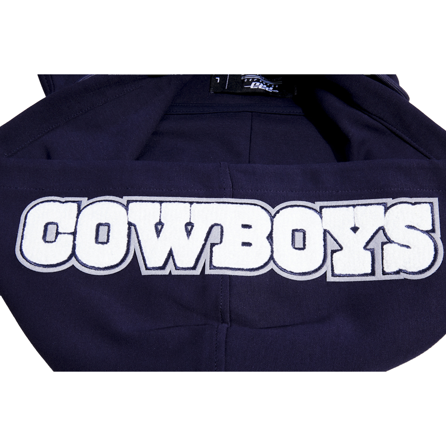 Pro Standard Cowboys Pullover Hoodie - Men's - Midnight Navy