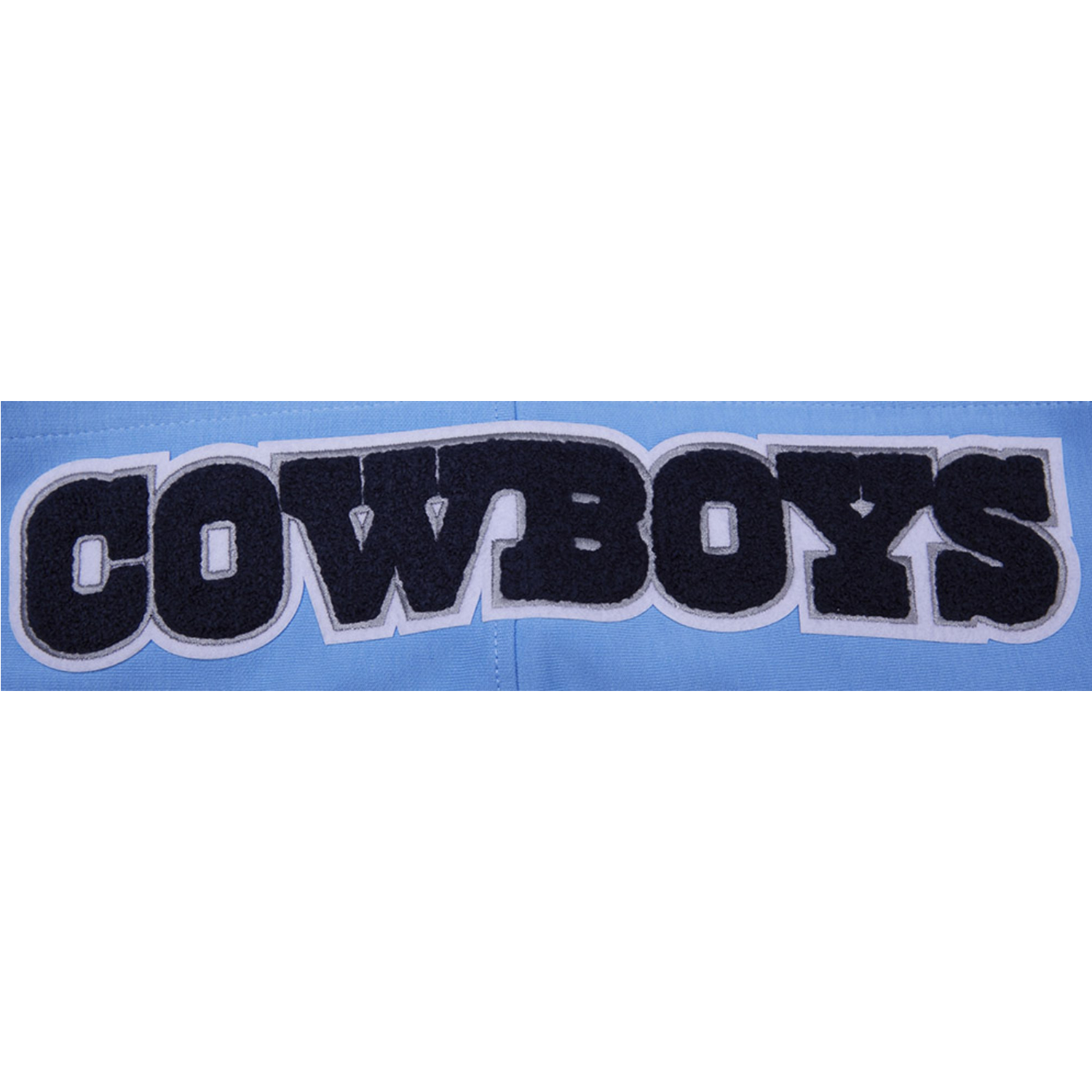 Pro Standard Cowboys Pullover Hoodie - Men's - University Blue