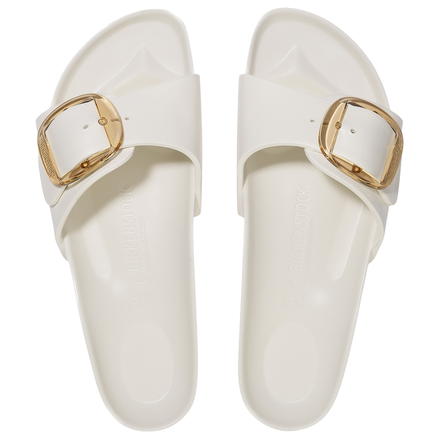 Birkenstock Madrid Big Buckle - Women's - White/White