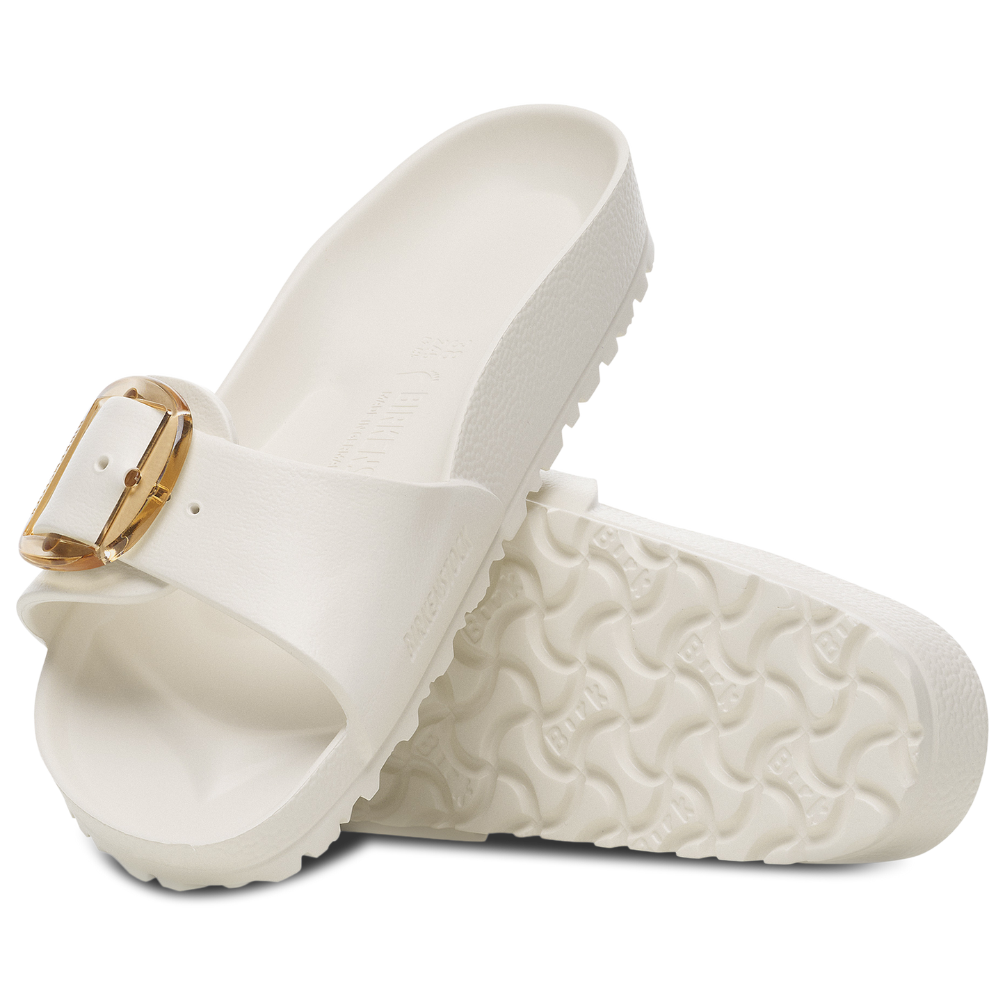 Birkenstock Madrid Big Buckle - Women's - White/White