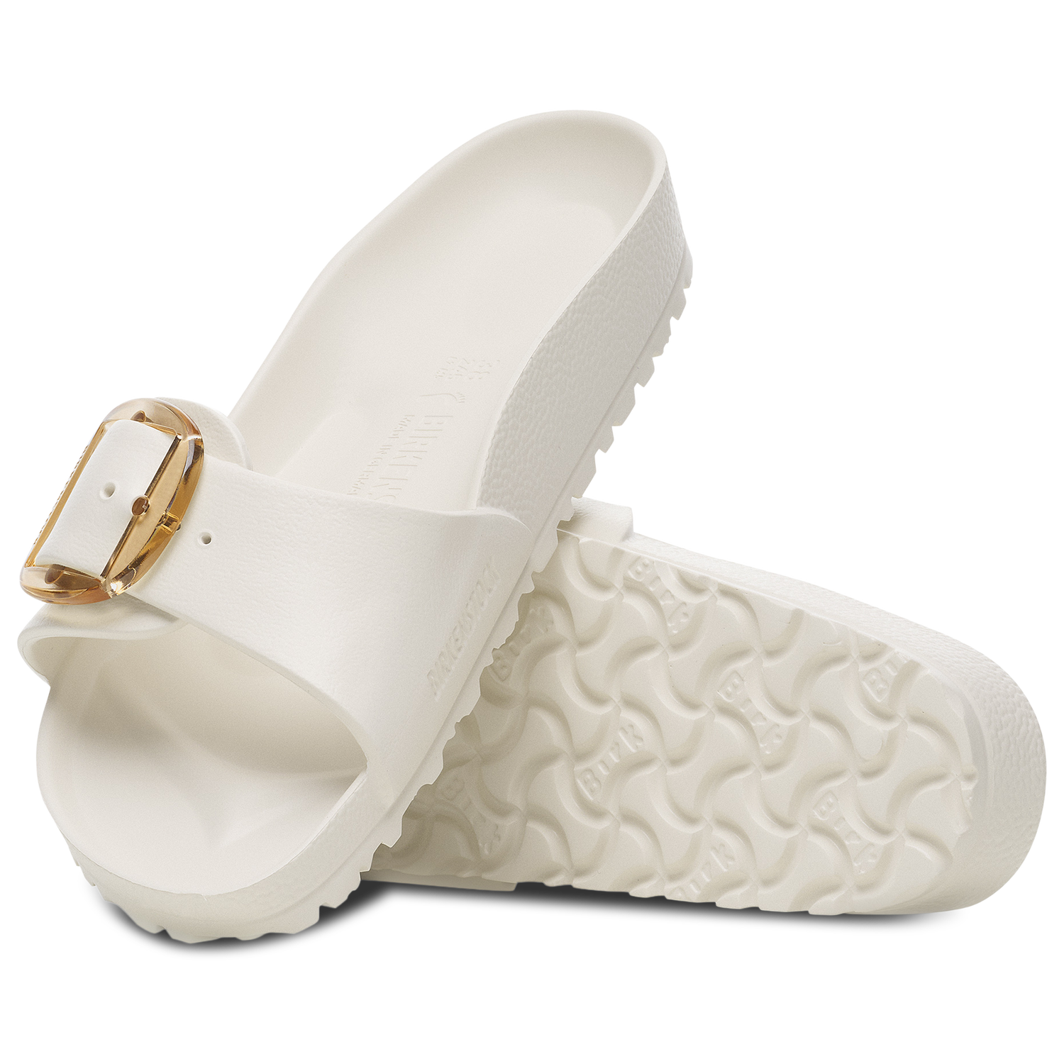Birkenstock Madrid Big Buckle - Women's - White/White
