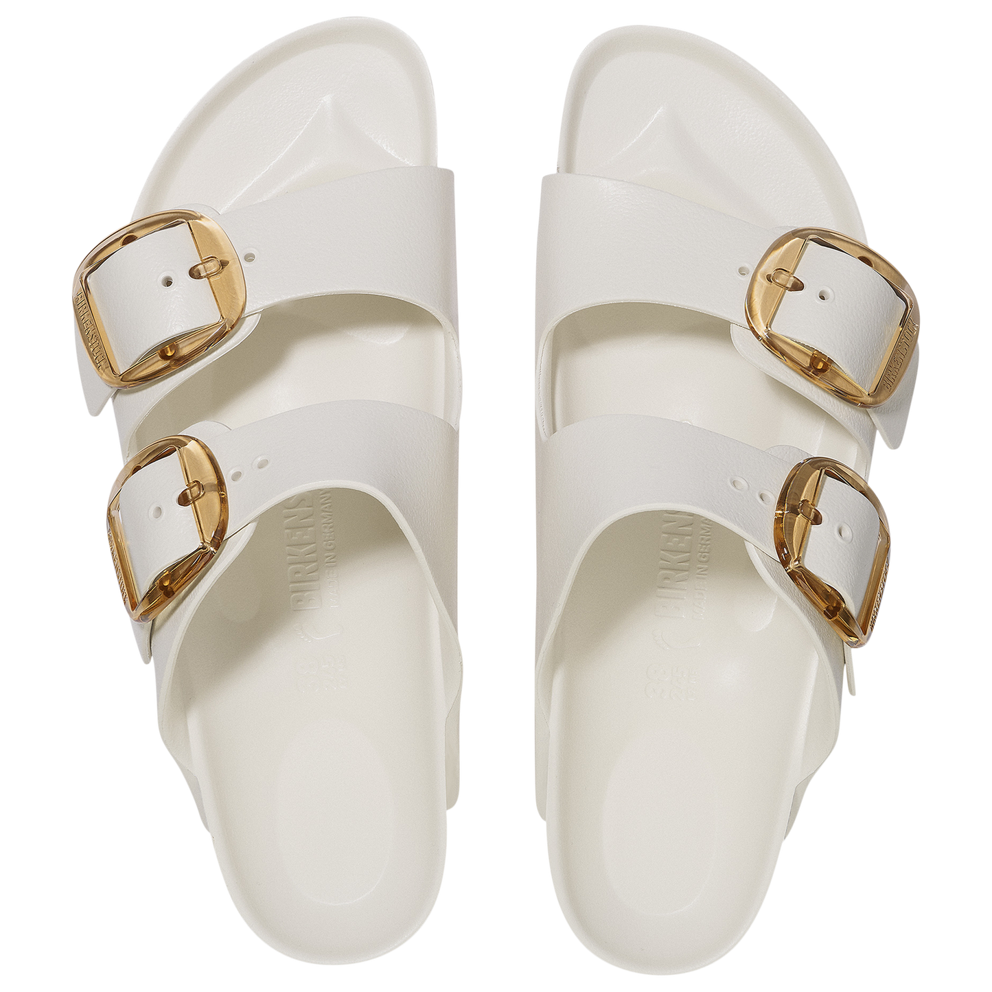 Birkenstock Arizona Big Buckle - Women's - White/White