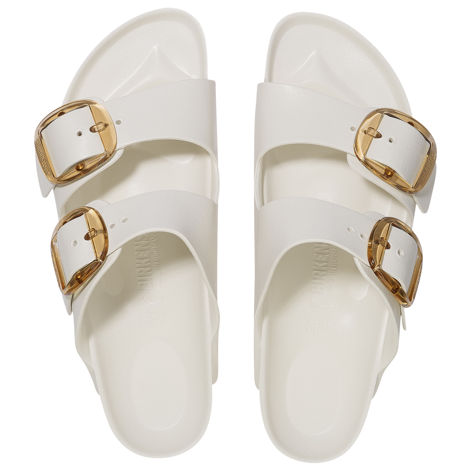 Birkenstock Arizona Big Buckle - Women's - White/White