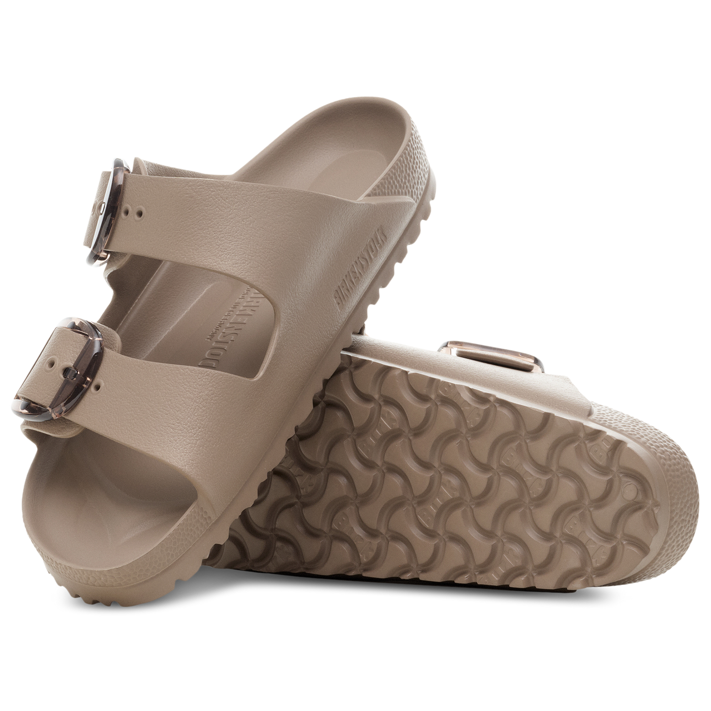 Birkenstock Arizona Big Buckle - Women's - Gray/Gray
