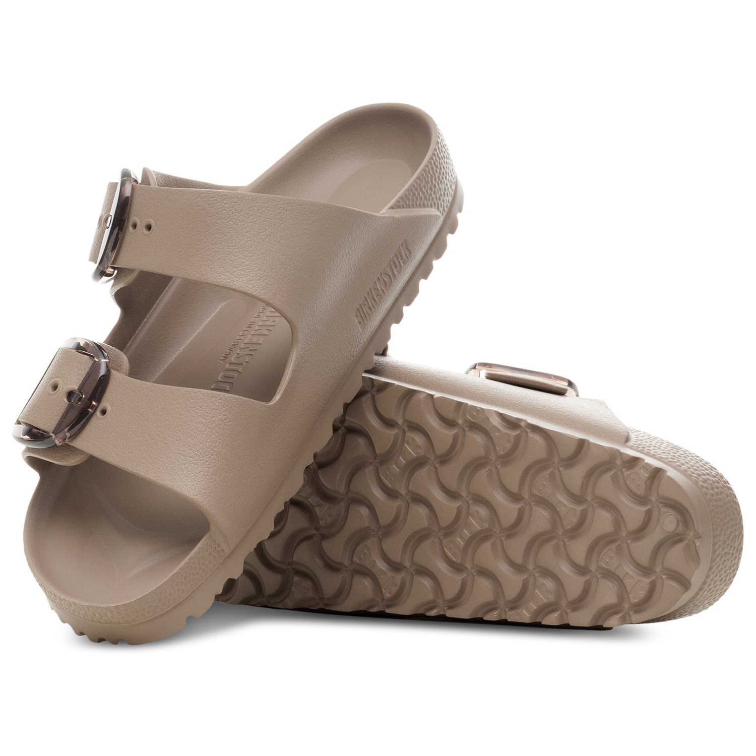 Birkenstock Arizona Big Buckle - Women's - Gray/Gray