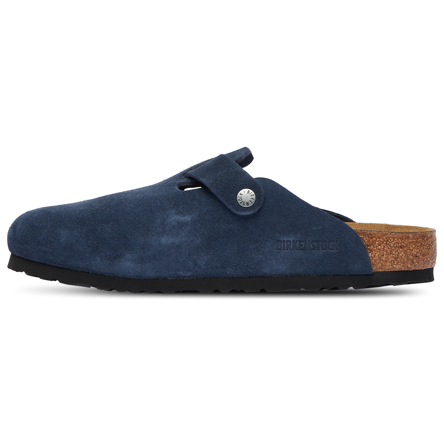 Birkenstock Boston Soft Footbed Suede - Men's - New Navy
