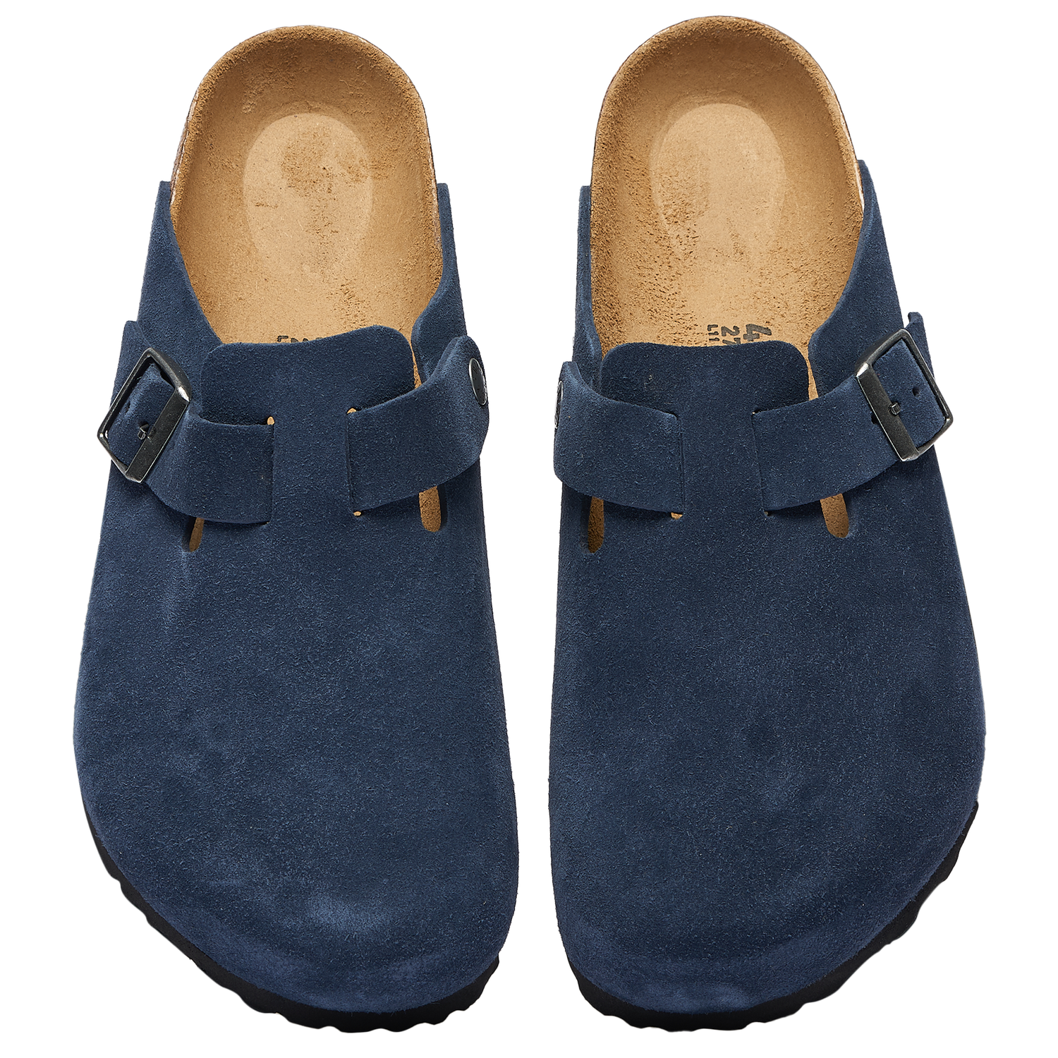 Birkenstock Boston Soft Footbed Suede - Men's - New Navy