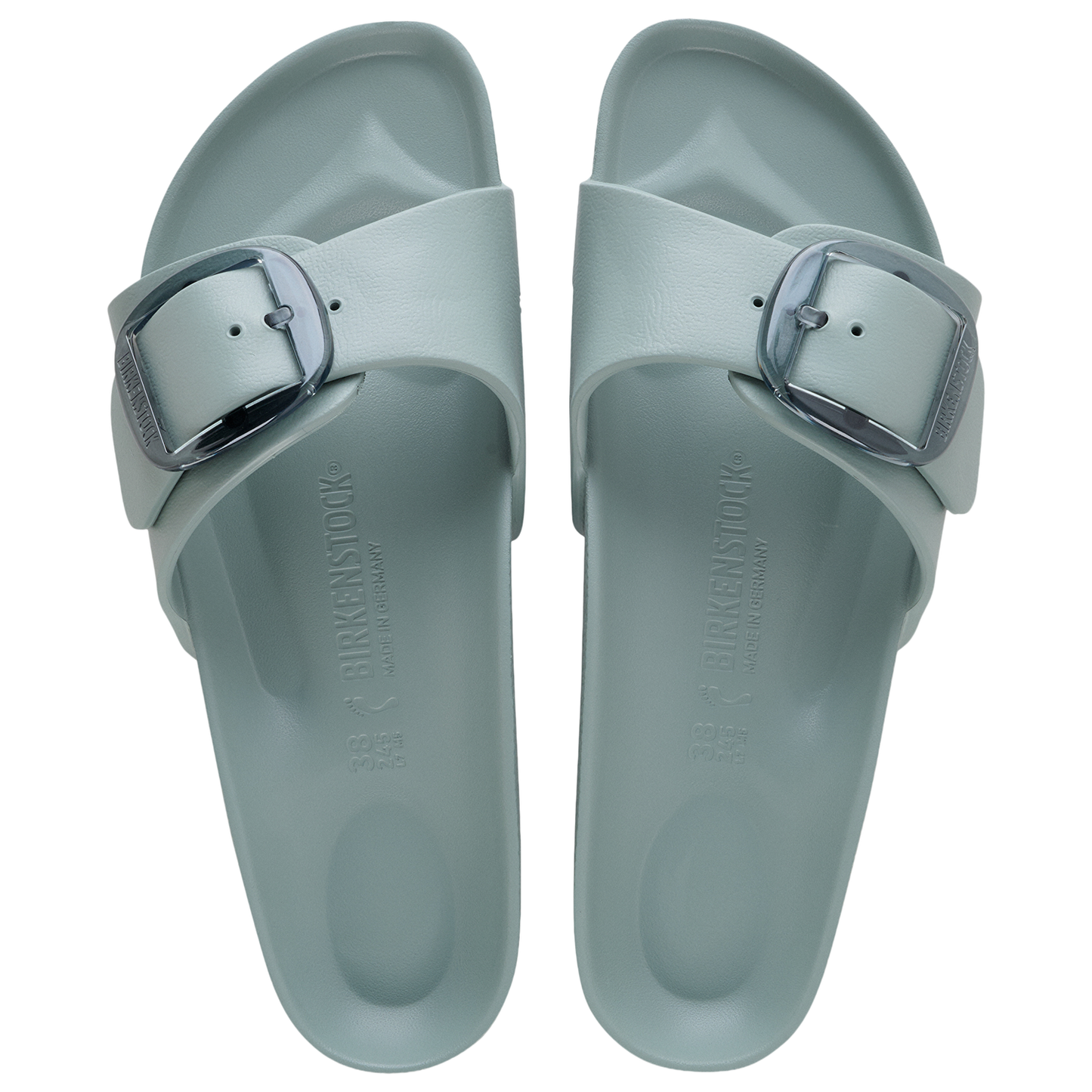Birkenstock Madrid Big Buckle - Women's - Green/Green