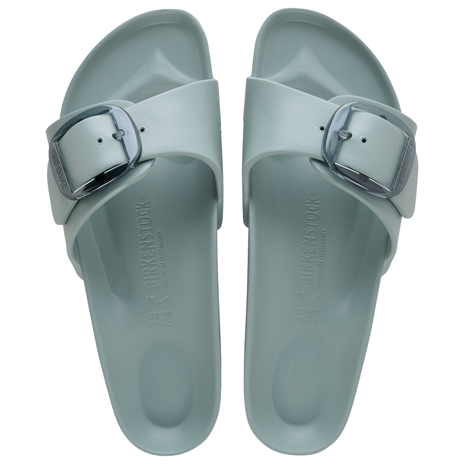 Birkenstock Madrid Big Buckle - Women's - Green/Green