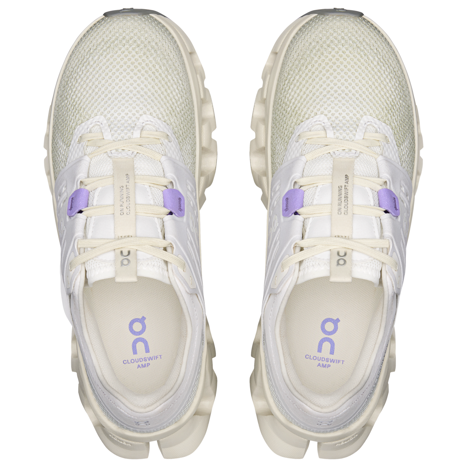 On Cloudswift Amp - Women's - Ghost/Ivory