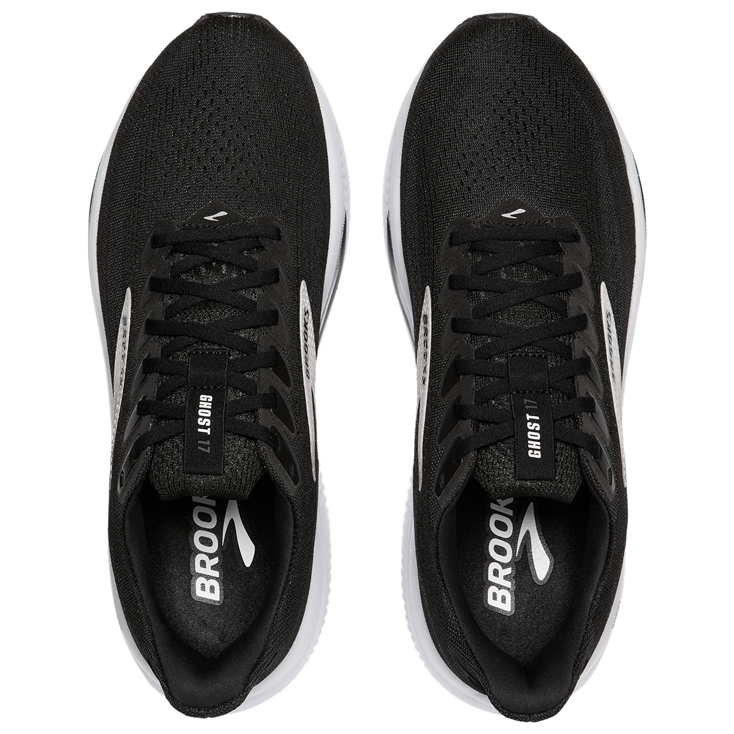 Brooks Ghost 17 - Men's - Black/Grey/White