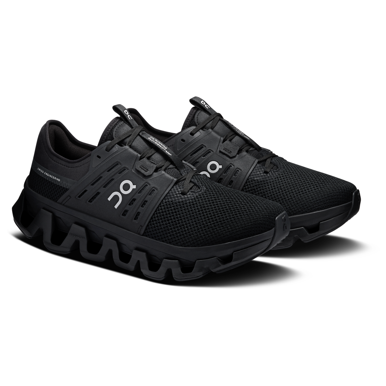 On Cloudswift Amp - Men's - Black/Silver