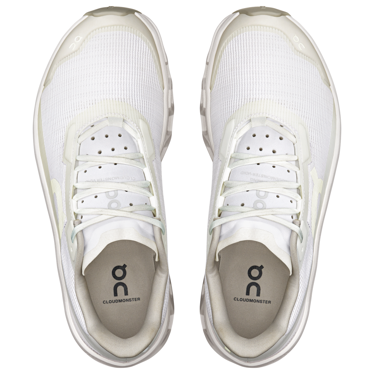 On Cloudmonster Void - Women's - White/White