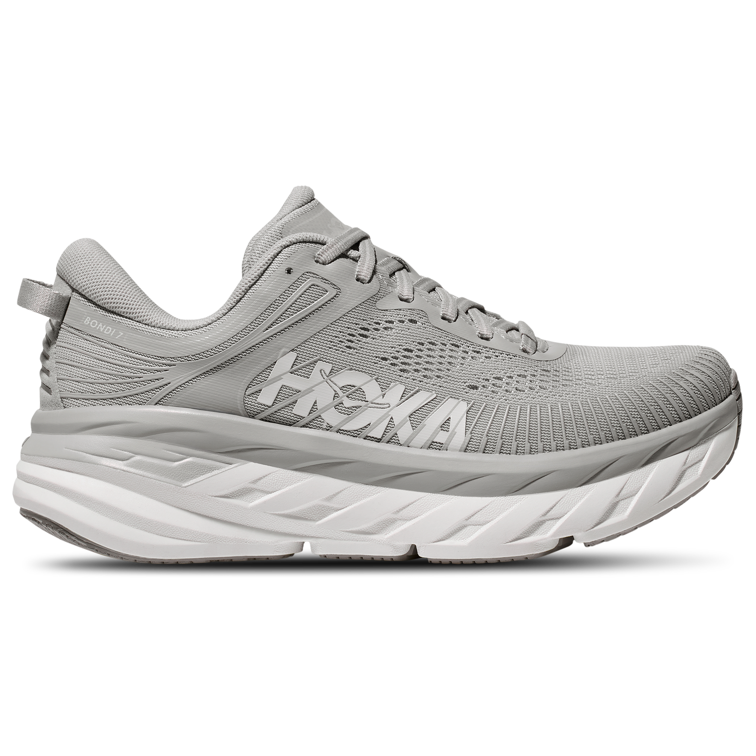 HOKA Bondi 7 - Men's - White/Harbor Mist
