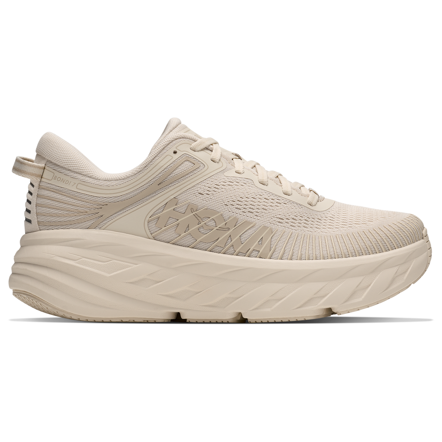 HOKA Bondi 7 - Women's - Oat Milk/Oat Milk