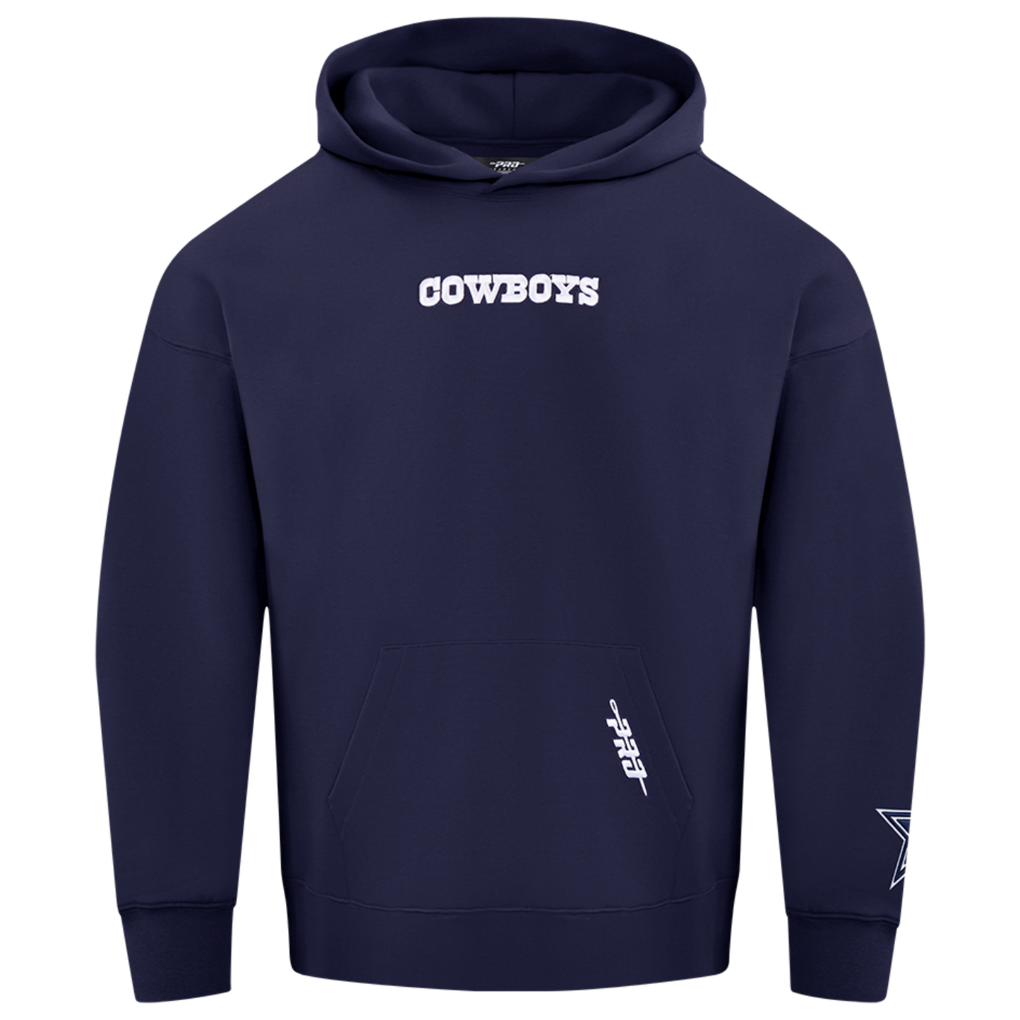 Pro Standard Cowboys Pullover Hoodie - Men's - Midnight Navy (10635MDN)